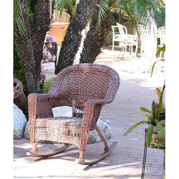 Propation Rocker Wicker Chair, Honey PR2419544